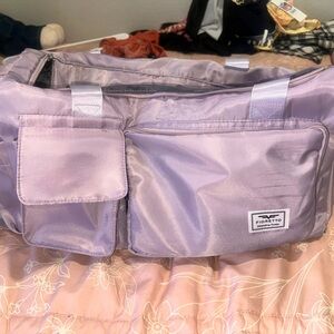 Lavender PIORETTO Satin Travel Organizer Bag